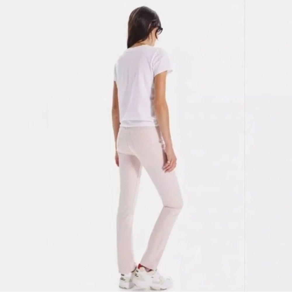 MOTHER Pink Straight Leg Jeans Size 27 - New With Tags - Picture 4 of 15